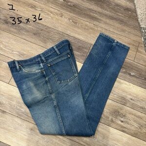 Men’s 936PWD wrangler jeans 35x36 936PWD